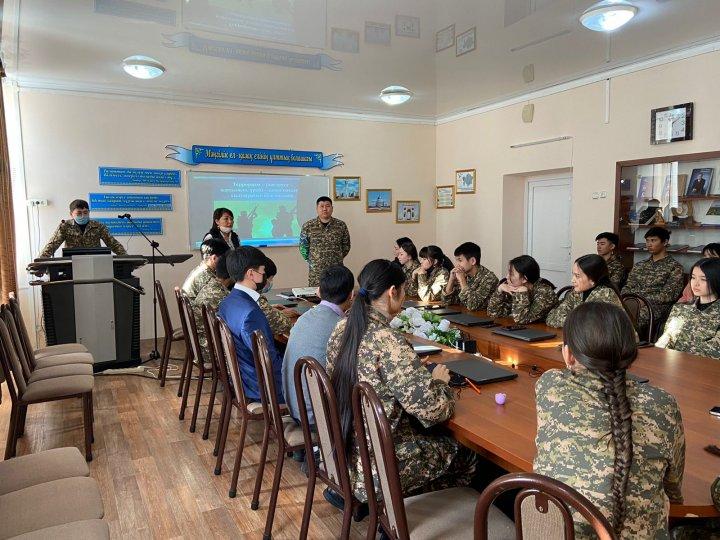 "Терроризм" тақырыбында жиын өтті.