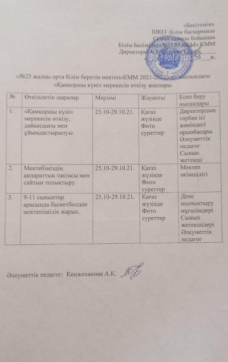 "Қамқоршылар күні" мерекесін атап өттік