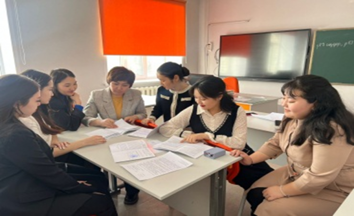 2023-2024 оқу жылының шет тілі пәні бірлестігінің әдістемелік кеңес отырысы